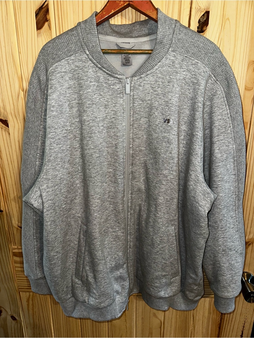 VSX Women’s Light Gray Full-Zip Sweatshirt Jacket